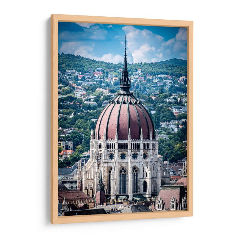 Cúpula del Gran Parlamento Húngaro - Claudia Luna | Cuadro decorativo de Canvas Lab