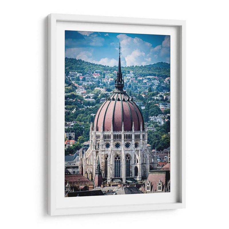 Cúpula del Gran Parlamento Húngaro - Claudia Luna | Cuadro decorativo de Canvas Lab