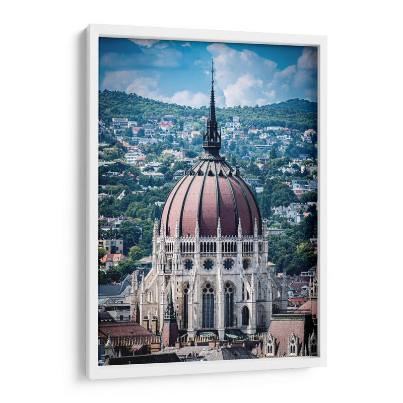 Cúpula del Gran Parlamento Húngaro - Claudia Luna | Cuadro decorativo de Canvas Lab