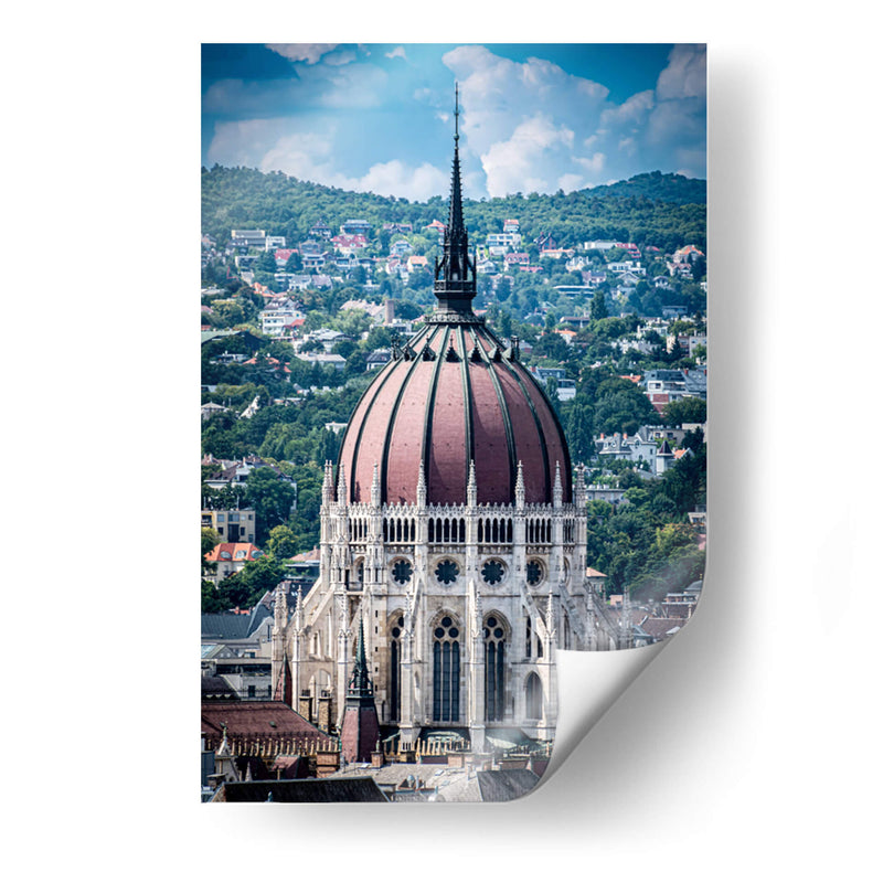 Cúpula del Gran Parlamento Húngaro - Claudia Luna | Cuadro decorativo de Canvas Lab