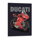 Ducati - Vicky Hanggara | Cuadro decorativo de Canvas Lab