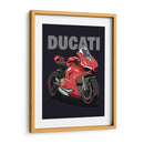 Ducati - Vicky Hanggara | Cuadro decorativo de Canvas Lab