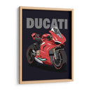 Ducati - Vicky Hanggara | Cuadro decorativo de Canvas Lab
