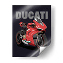 Ducati - Vicky Hanggara | Cuadro decorativo de Canvas Lab