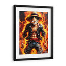 Luffy Angry - Vicky Hanggara | Cuadro decorativo de Canvas Lab