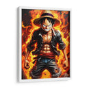 Luffy Angry - Vicky Hanggara | Cuadro decorativo de Canvas Lab