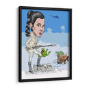 Picnic en Hoth - somonke | Cuadro decorativo de Canvas Lab