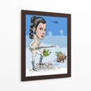Picnic en Hoth - somonke | Cuadro decorativo de Canvas Lab