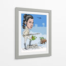 Picnic en Hoth - somonke | Cuadro decorativo de Canvas Lab