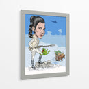 Picnic en Hoth - somonke | Cuadro decorativo de Canvas Lab