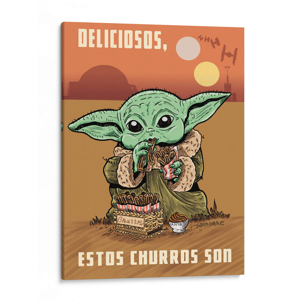 Churros son - somonke | Cuadro decorativo de Canvas Lab