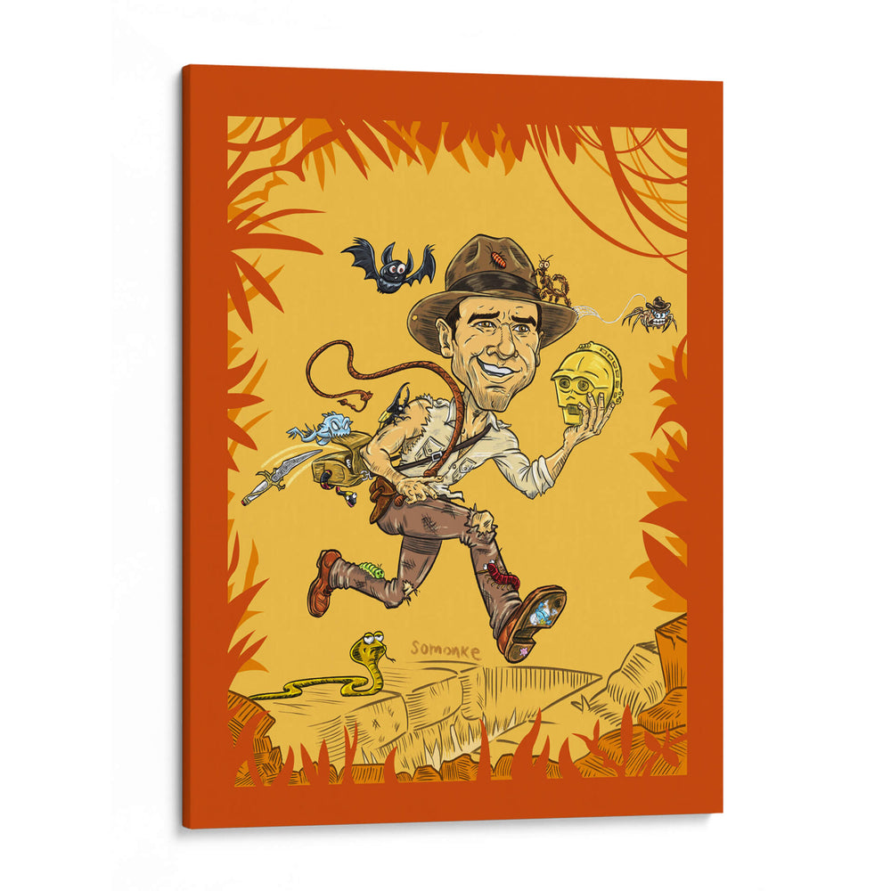Cuidado al Pisar - somonke | Cuadro decorativo de Canvas Lab