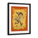 Cuidado al Pisar - somonke | Cuadro decorativo de Canvas Lab