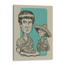 Macario y la Muerte - somonke | Cuadro decorativo de Canvas Lab