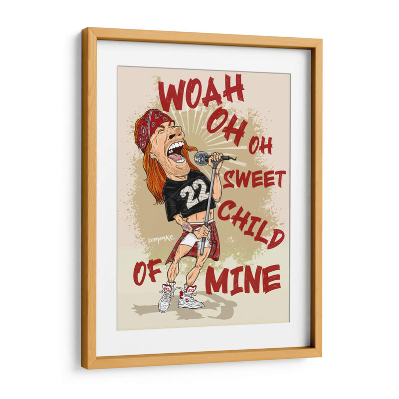 Axl - somonke | Cuadro decorativo de Canvas Lab