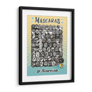 Máscaras y Sueños - somonke | Cuadro decorativo de Canvas Lab