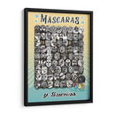 Máscaras y Sueños - somonke | Cuadro decorativo de Canvas Lab