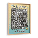 Máscaras y Sueños - somonke | Cuadro decorativo de Canvas Lab