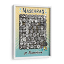Máscaras y Sueños - somonke | Cuadro decorativo de Canvas Lab