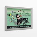Esquiva Esto - somonke | Cuadro decorativo de Canvas Lab