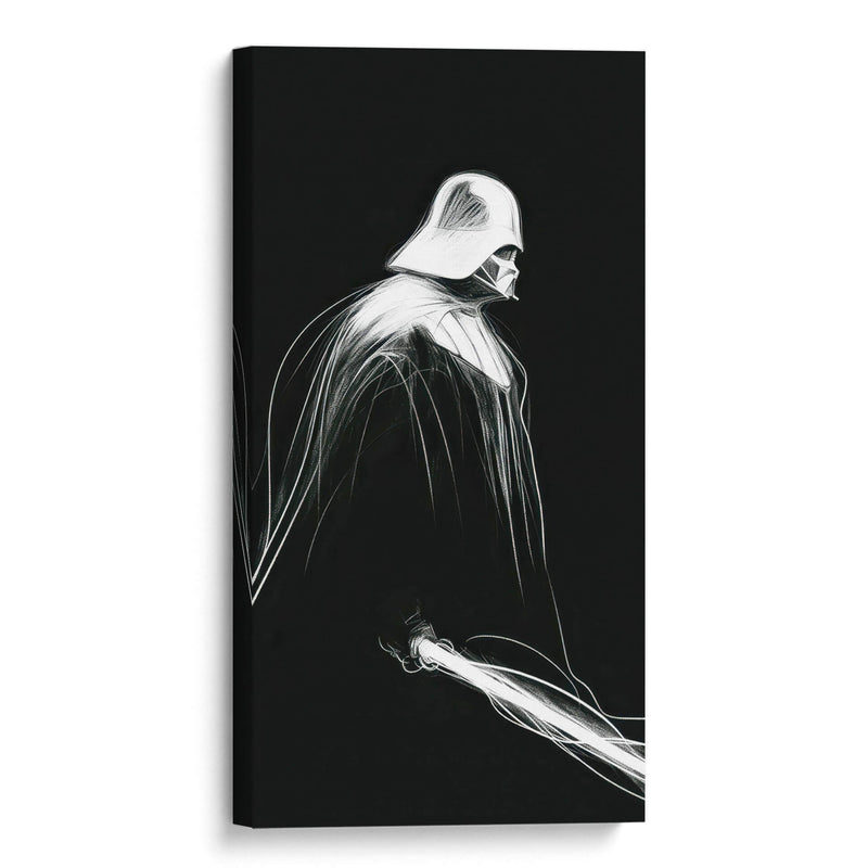 Abstracción de Darth Vader  - Paltik Arte Digital | Cuadro decorativo de Canvas Lab