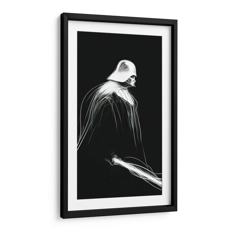 Abstracción de Darth Vader  - Paltik Arte Digital | Cuadro decorativo de Canvas Lab