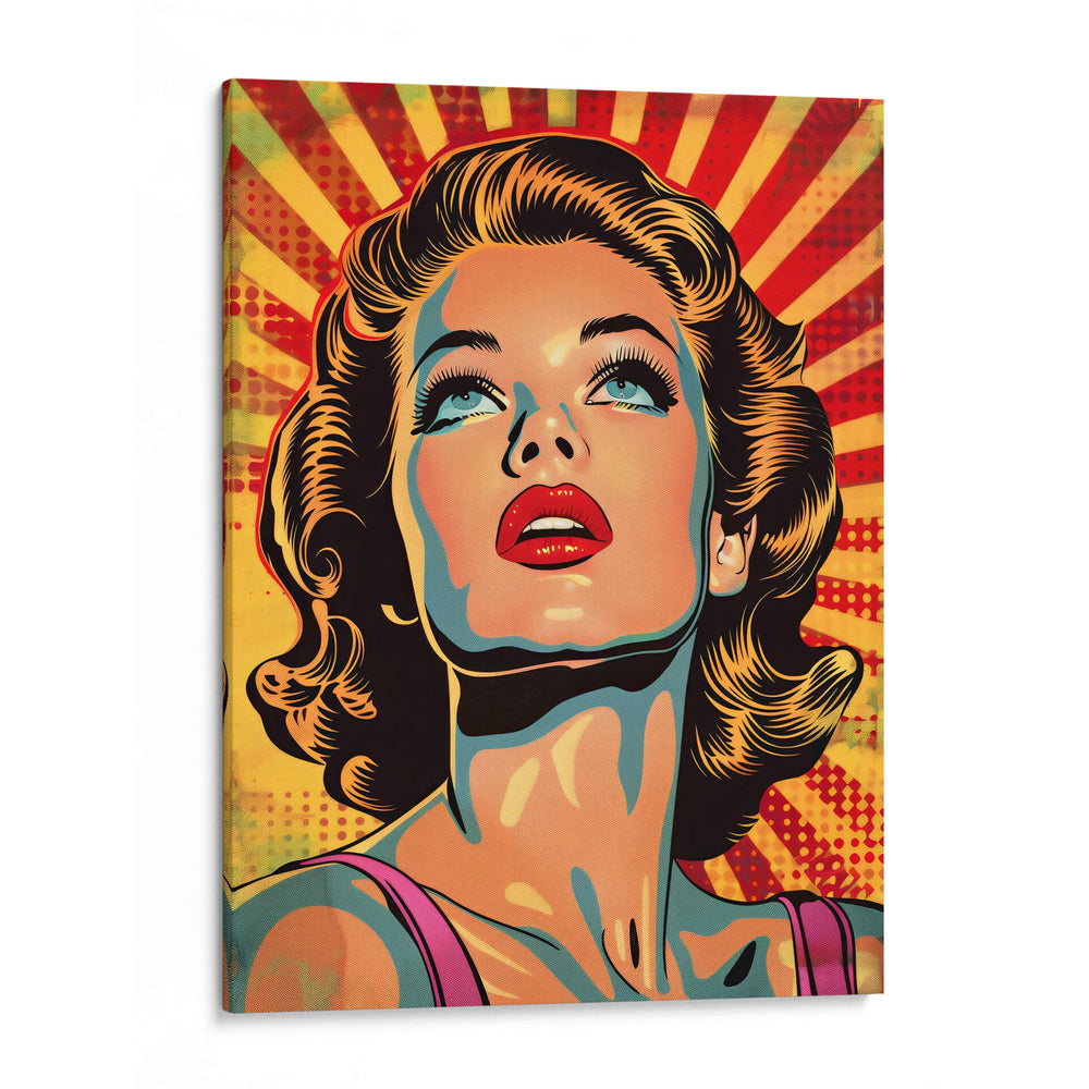 Chica vintage - Paltik Arte Digital | Cuadro decorativo de Canvas Lab