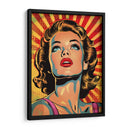 Chica vintage - Paltik Arte Digital | Cuadro decorativo de Canvas Lab