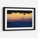 Reflejo de aves al amanecer - Claudia Luna | Cuadro decorativo de Canvas Lab
