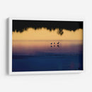 Reflejo de aves al amanecer - Claudia Luna | Cuadro decorativo de Canvas Lab