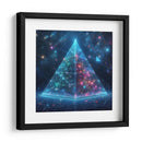 Pirámide Azul Colores - Creaciones  | Cuadro decorativo de Canvas Lab