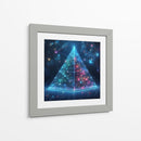 Pirámide Azul Colores - Creaciones  | Cuadro decorativo de Canvas Lab
