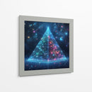 Pirámide Azul Colores - Creaciones  | Cuadro decorativo de Canvas Lab