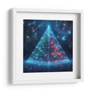 Pirámide Azul Colores - Creaciones  | Cuadro decorativo de Canvas Lab