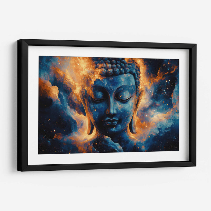 El Buda en la galaxia - Paltik Arte Digital | Cuadro decorativo de Canvas Lab