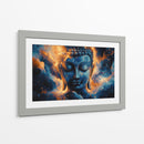 El Buda en la galaxia - Paltik Arte Digital | Cuadro decorativo de Canvas Lab