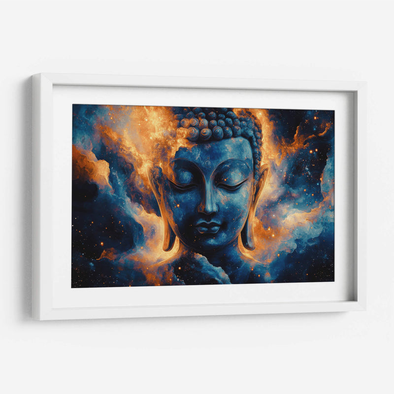 El Buda en la galaxia - Paltik Arte Digital | Cuadro decorativo de Canvas Lab