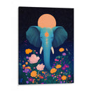 Elefante místico - Paltik Arte Digital | Cuadro decorativo de Canvas Lab