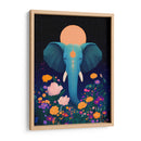 Elefante místico - Paltik Arte Digital | Cuadro decorativo de Canvas Lab