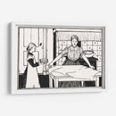 Mamá e hija haciendo las tareas del hogar - Julie de Graag | Cuadro decorativo de Canvas Lab