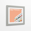 Unidad Habitacional de Marsella - Le Corbusier - mm ilustraciones | Cuadro decorativo de Canvas Lab