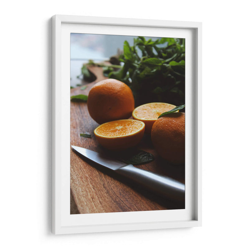 Oranges in Focus - Ani Coloca | Cuadro decorativo de Canvas Lab