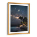 Via Lactea con casa a orilla del mar - Fernando Lopez | Cuadro decorativo de Canvas Lab