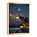 Via Lactea con casa a orilla del mar - Fernando Lopez | Cuadro decorativo de Canvas Lab