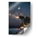 Via Lactea con casa a orilla del mar - Fernando Lopez | Cuadro decorativo de Canvas Lab