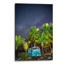 Van de viajero con via lactea de fondo - Fernando Lopez | Cuadro decorativo de Canvas Lab