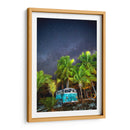 Van de viajero con via lactea de fondo - Fernando Lopez | Cuadro decorativo de Canvas Lab