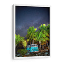 Van de viajero con via lactea de fondo - Fernando Lopez | Cuadro decorativo de Canvas Lab