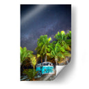 Van de viajero con via lactea de fondo - Fernando Lopez | Cuadro decorativo de Canvas Lab