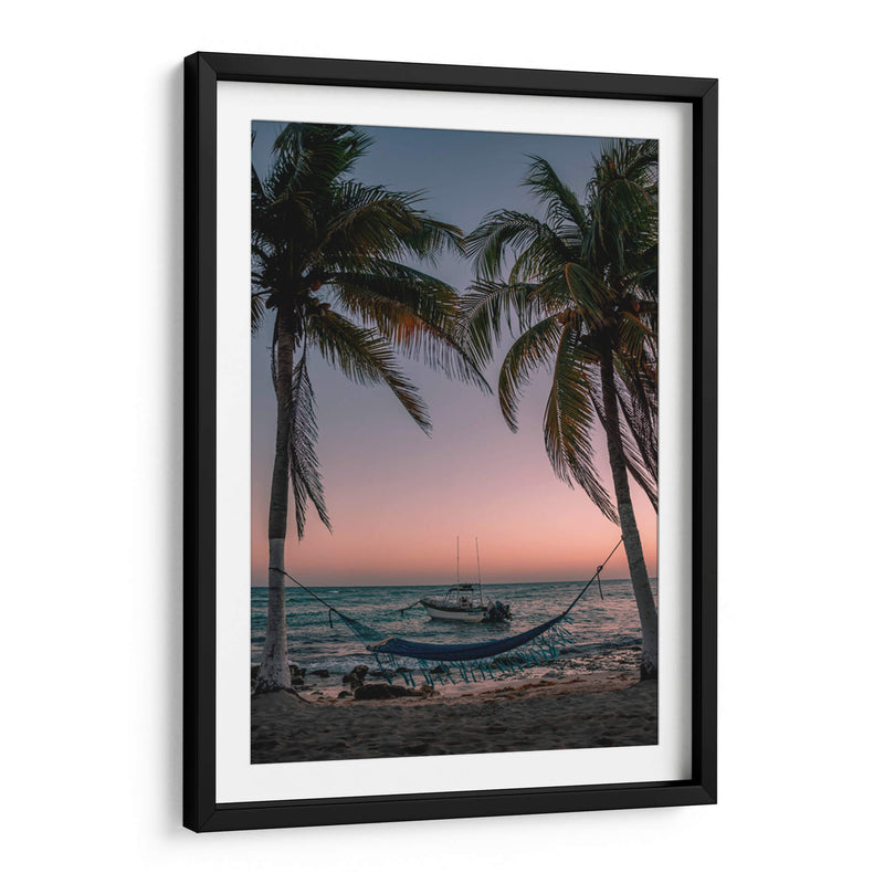 Puesta de sol en el mar - Fernando Lopez | Cuadro decorativo de Canvas Lab